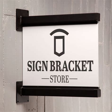 outdoor sign mounting brackets